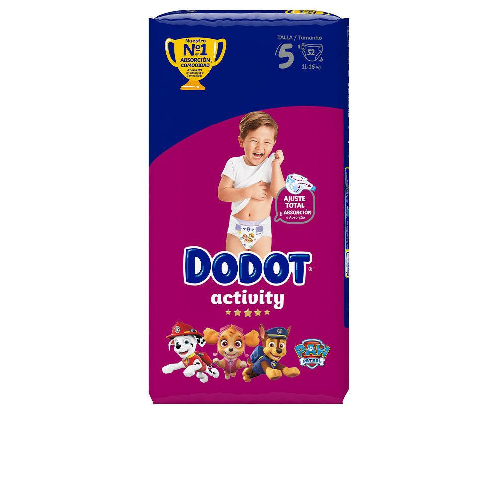 DODOT-Saias DODOT ACTIVITY T5 11-16 kg 52 un-DrShampoo - Perfumaria e Cosmética