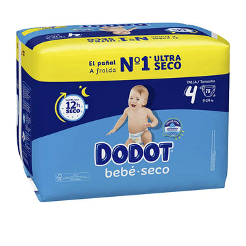 DODOT-Saias DODOT STAGES T4 9-14 kg 78 ud-DrShampoo - Perfumaria e Cosmética Imagem principal do produto