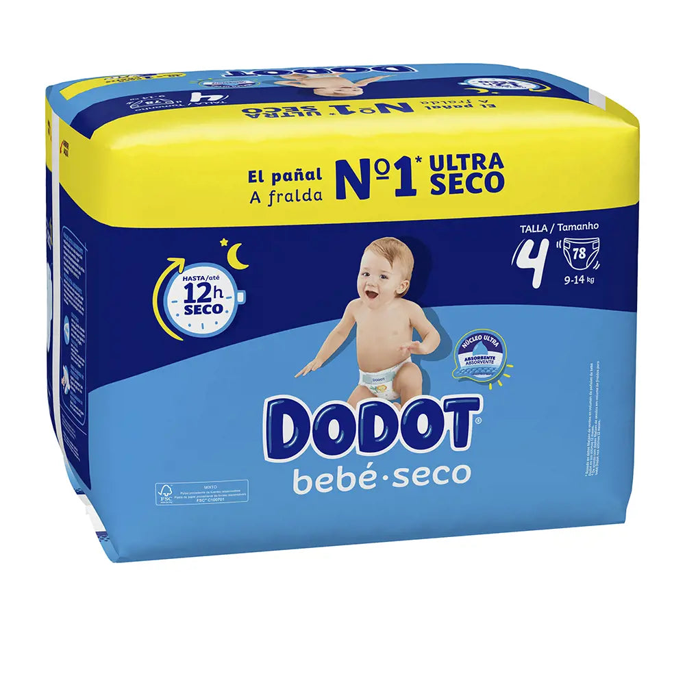 DODOT-Saias DODOT STAGES T4 9-14 kg 78 ud-DrShampoo - Perfumaria e Cosmética