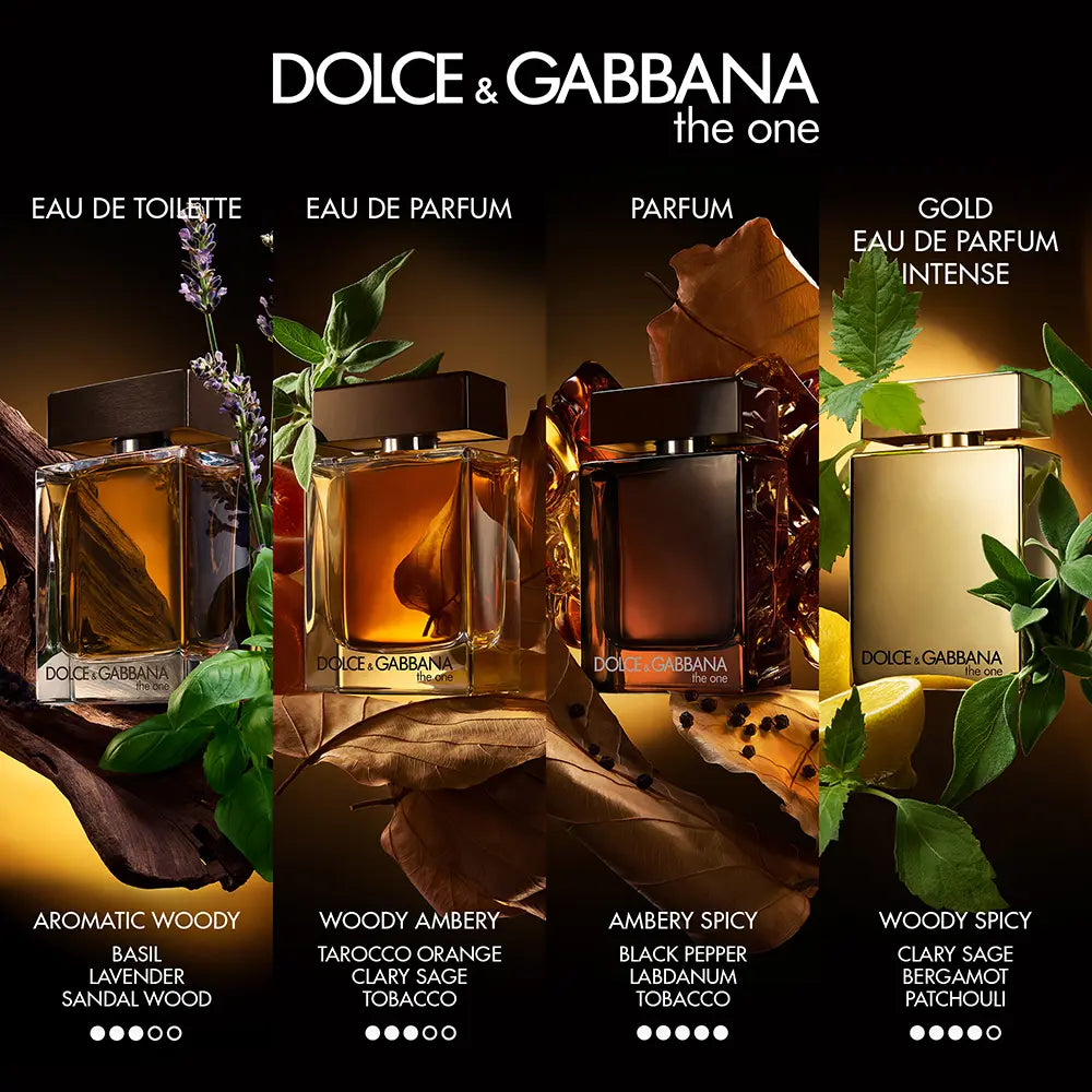 DOLCE & GABBANA-Conjunto THE ONE FOR MEN 3 peças.-DrShampoo - Perfumaria e Cosmética