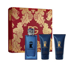 DOLCE & GABBANA-K BY DOLCEGABBANA CASE 3 peças.-DrShampoo - Perfumaria e Cosmética