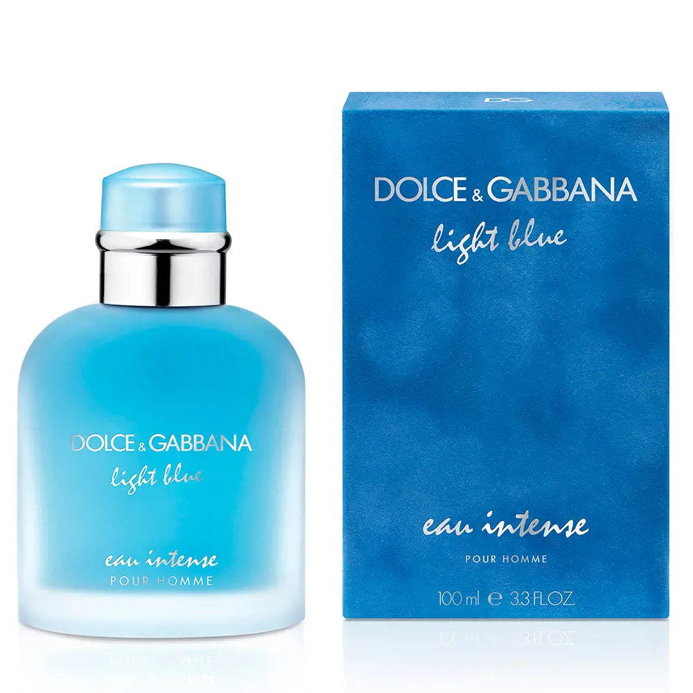 DOLCE & GABBANA-LIGHT BLUE EAU INTENSE POUR HOMME edp vapo 100 ml-DrShampoo - Perfumaria e Cosmética