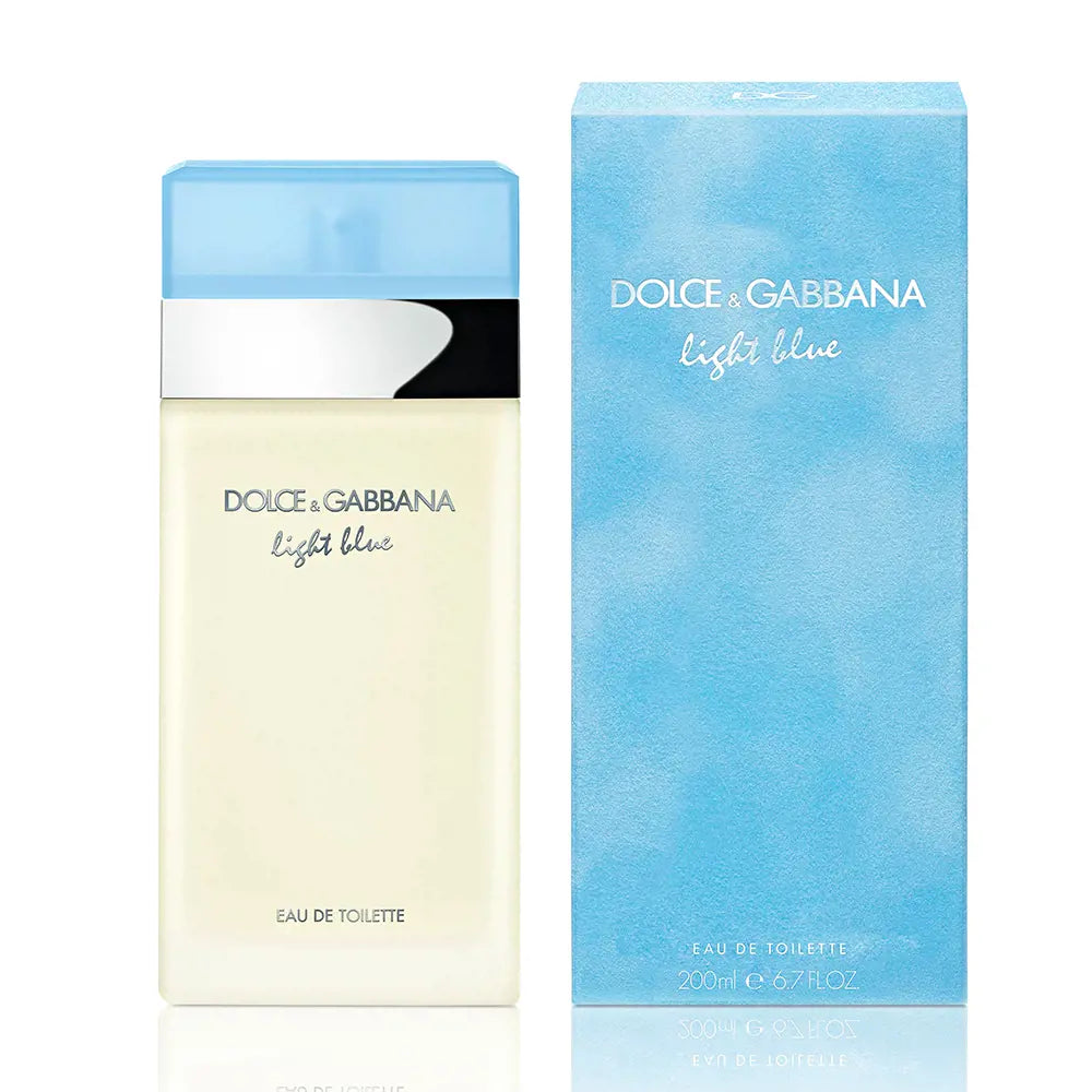 DOLCE & GABBANA-LIGHT BLUE POUR FEMME edt vapo 200 ml-DrShampoo - Perfumaria e Cosmética