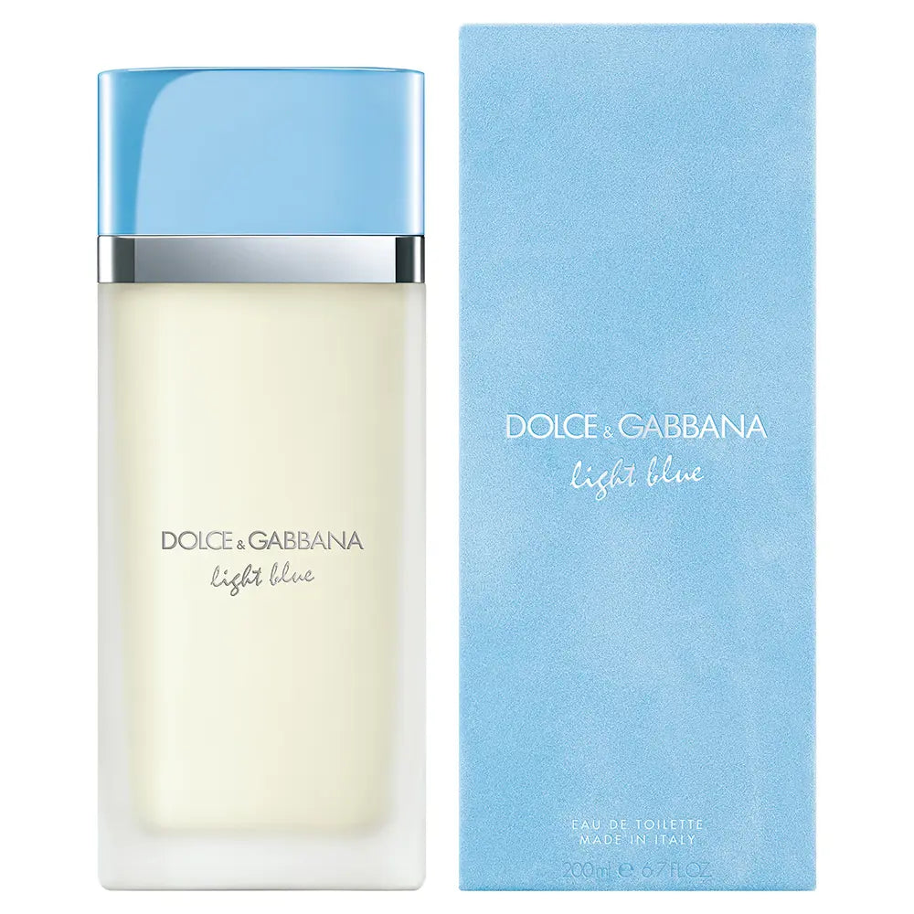 DOLCE & GABBANA-LIGHT BLUE POUR FEMME edt vapo 200 ml-DrShampoo - Perfumaria e Cosmética