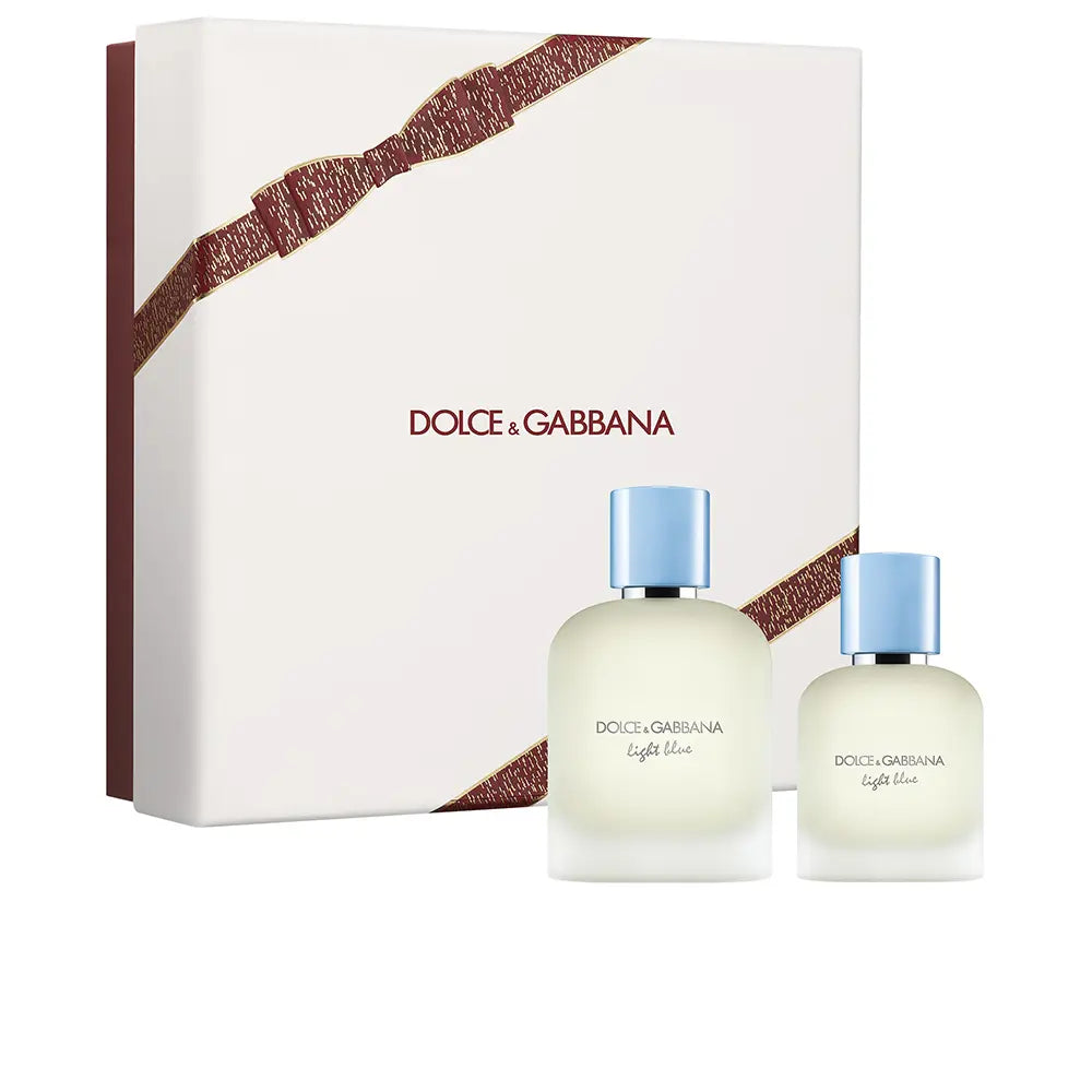 DOLCE & GABBANA-LIGHT BLUE POUR HOMME ESTOJO 2 pcs.-DrShampoo - Perfumaria e Cosmética