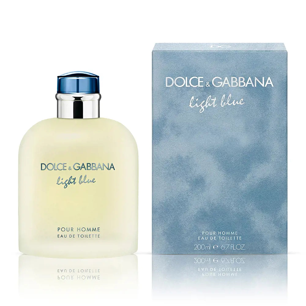 DOLCE & GABBANA-LIGHT BLUE POUR HOMME edt vapo 200 ml-DrShampoo - Perfumaria e Cosmética