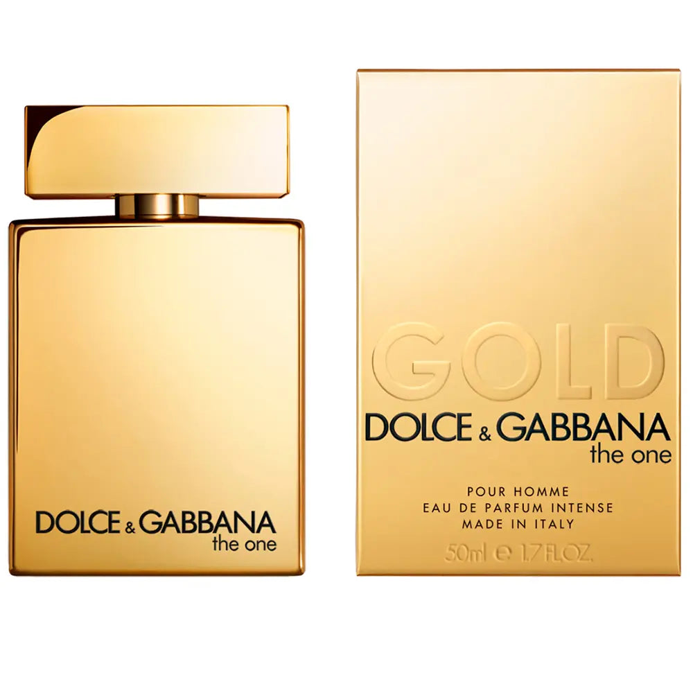 DOLCE & GABBANA-THE ONE FOR MEN GOLD INTENSE edp vapo 50 ml-DrShampoo - Perfumaria e Cosmética