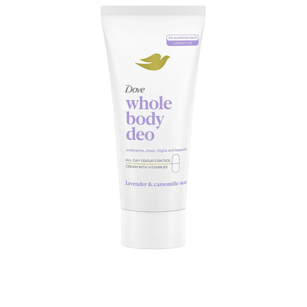 DOVE-CREME PARA O CORPO DESODORIZANTE UNISSEX LAVANDA CAMOMILA 75 ml.-DrShampoo - Perfumaria e Cosmética