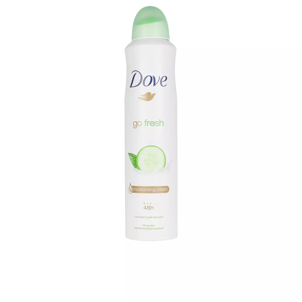 DOVE-GO FRESH Pepino e Chá Verde Deo Spray 250 ml-DrShampoo - Perfumaria e Cosmética