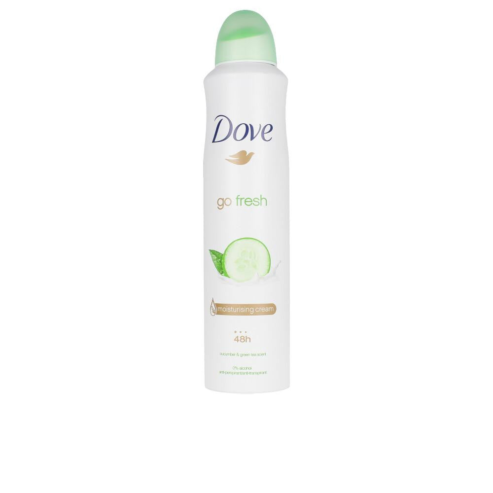 DOVE-GO FRESH Pepino e Chá Verde Deo Spray 250 ml-DrShampoo - Perfumaria e Cosmética