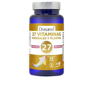 DRASANVI-Comprimidos de 90 unidades com 27 vitaminas e minerais para energia e imunidade.-DrShampoo - Perfumaria e Cosmética