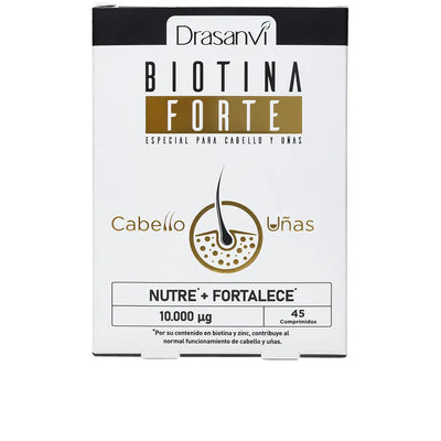 DRASANVI-Comprimidos de biotina Forte 10.000 mcg, 45 unidades-DrShampoo - Perfumaria e Cosmética