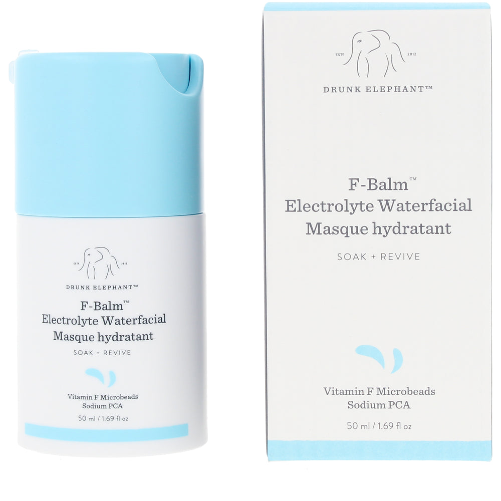 DRUNK ELEPHANT-F-BALM ELECTROLYTE WATERFACIAL máscara hidratante 50 ml-DrShampoo - Perfumaria e Cosmética