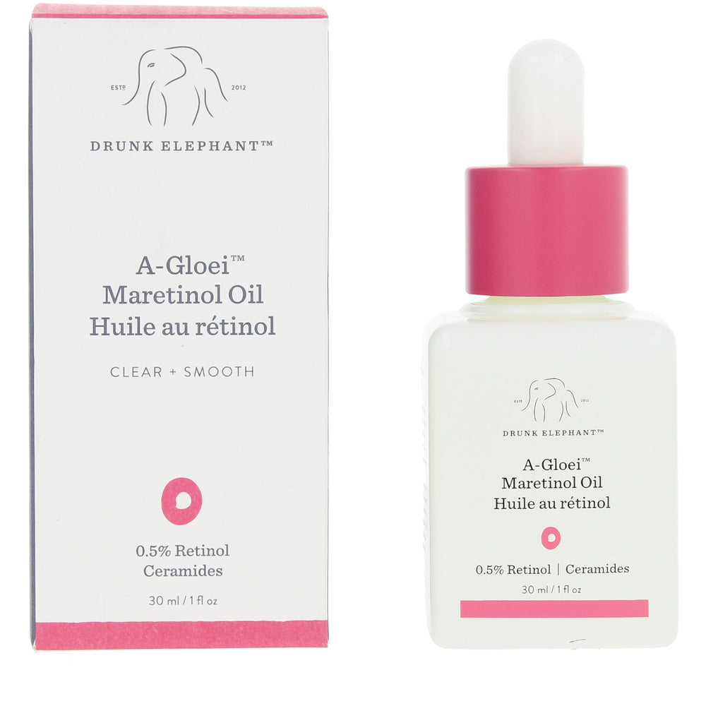DRUNK ELEPHANT-Óleo facial A-GLOEI MARETINOL 30 ml-DrShampoo - Perfumaria e Cosmética