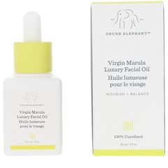 DRUNK ELEPHANT-óleo facial de luxo VIRGIN MARULA 30 ml-DrShampoo - Perfumaria e Cosmética