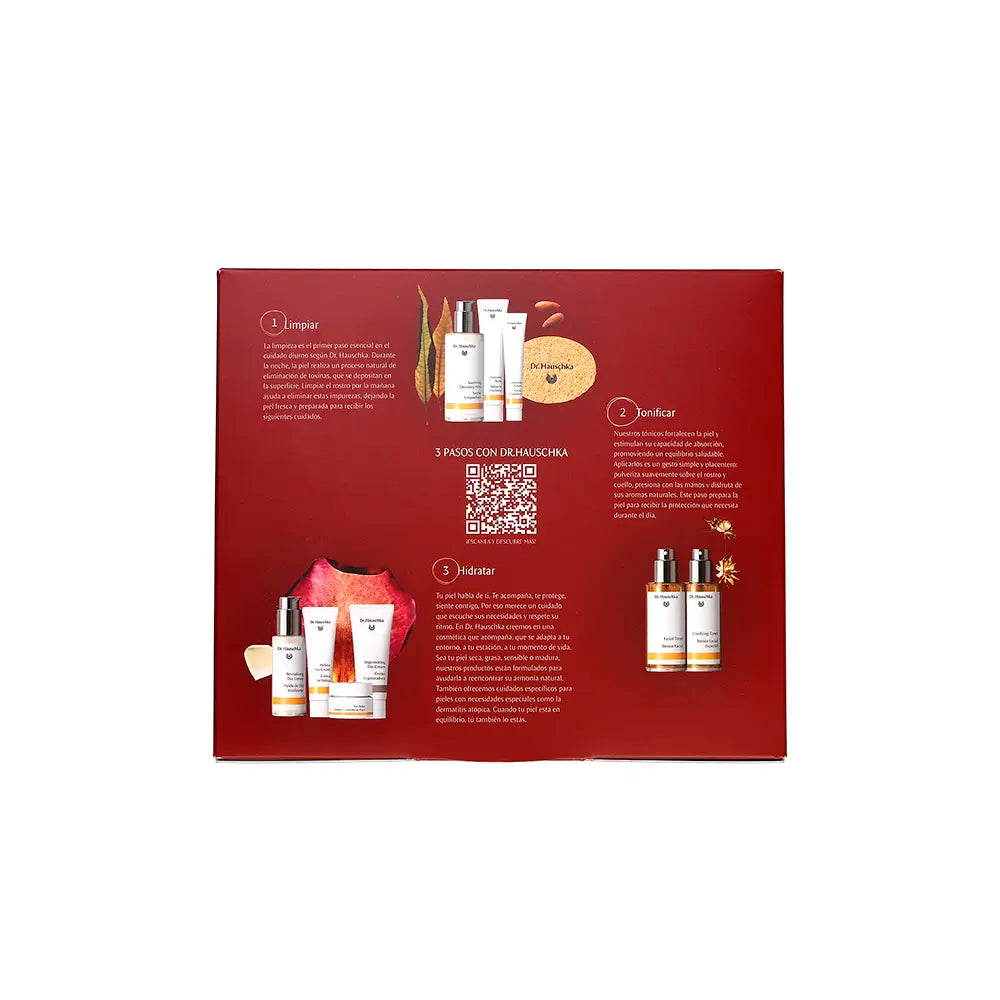 DR. HAUSCHKA-Conjunto Rose Cream Beauty Ritual de 3 peças-DrShampoo - Perfumaria e Cosmética