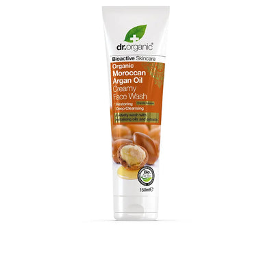 DR. ORGANIC-ARGAN limpador de rosto 150ml-DrShampoo - Perfumaria e Cosmética