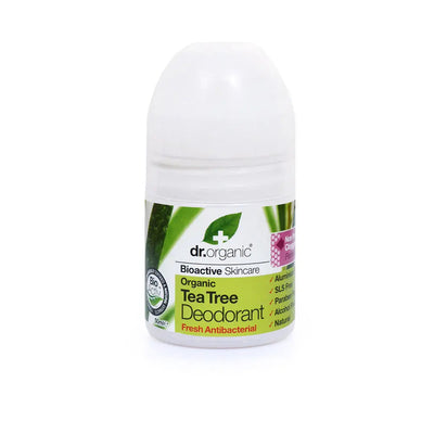 DR. ORGANIC-BIOACTIVE ORGANIC desodorante tea tree roll-on 50 ml-DrShampoo - Perfumaria e Cosmética