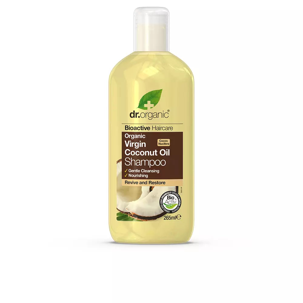 DR. ORGANIC-BIOACTIVE ORGANIC shampoo de óleo de coco virgem orgânico 265-DrShampoo - Perfumaria e Cosmética