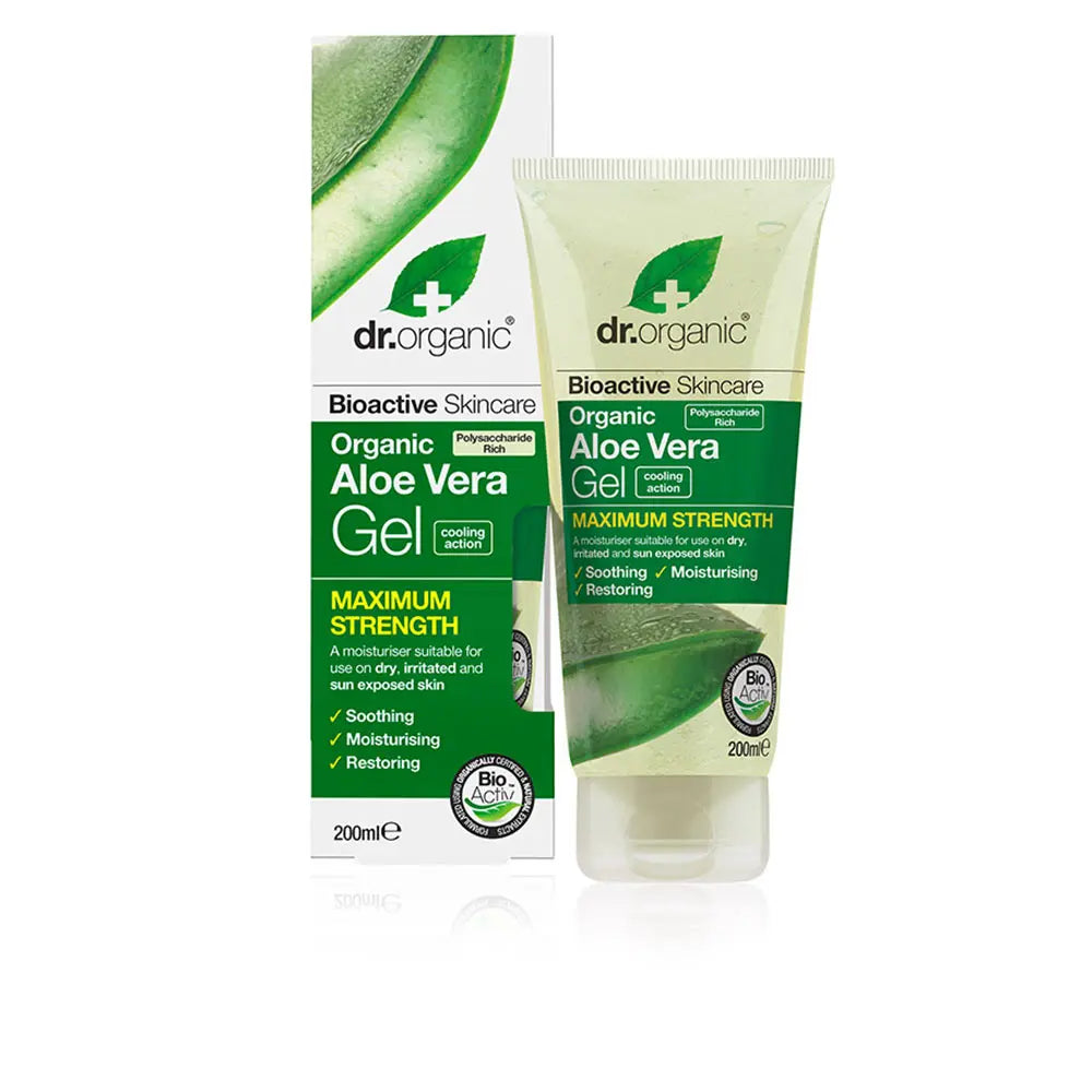 DR. ORGANIC-BIOACTIVE ORGÂNICO gel de aloe vera 200 ml-DrShampoo - Perfumaria e Cosmética