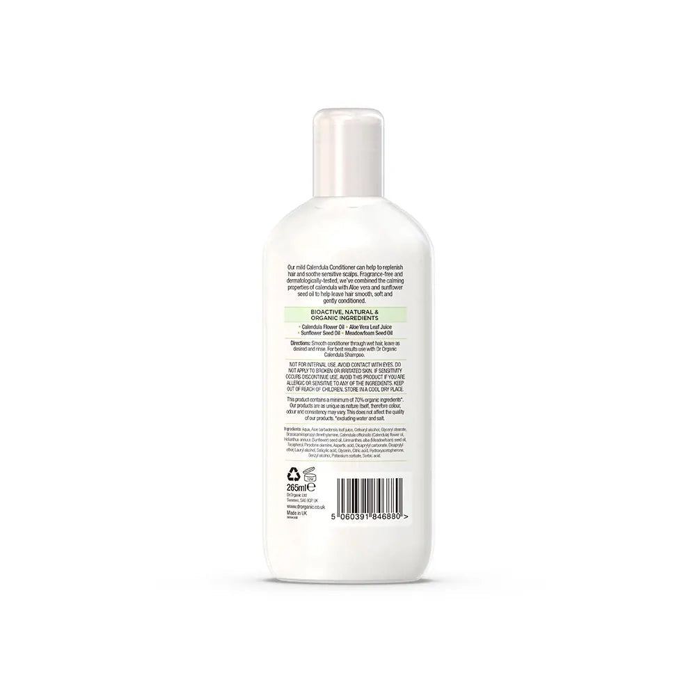 DR. ORGANIC-Condicionador CALÊNDULA 265ml-DrShampoo - Perfumaria e Cosmética