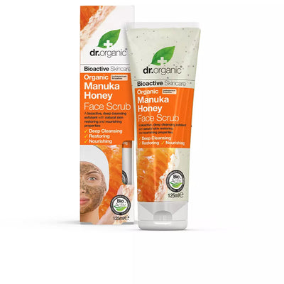 DR. ORGANIC-Esfoliante facial MANUKA HONEY 125 ml-DrShampoo - Perfumaria e Cosmética