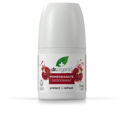 DR. ORGANIC-GRANADA roll-on deodorant 50 ml-DrShampoo - Perfumaria e Cosmética