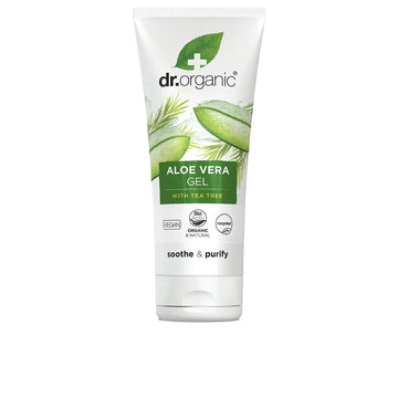 DR. ORGANIC-Gel de ALOE VERA com tea tree 200 ml.-DrShampoo - Perfumaria e Cosmética Imagem principal do produto
