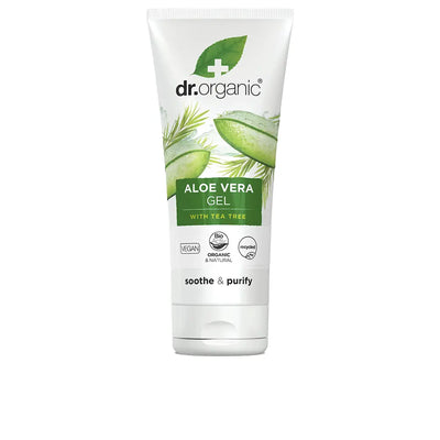 DR. ORGANIC-Gel de ALOE VERA com tea tree 200 ml.-DrShampoo - Perfumaria e Cosmética