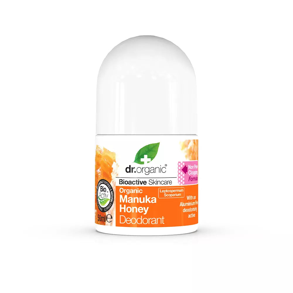 DR. ORGANIC-MANUKA HONEY desodorante roll-on 50ml-DrShampoo - Perfumaria e Cosmética