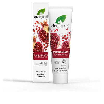 DR. ORGANIC-POMEGRANATE toothpaste 100 ml-DrShampoo - Perfumaria e Cosmética