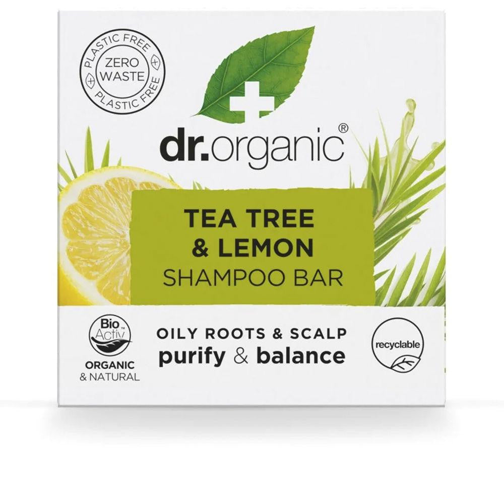 DR. ORGANIC-TEA TREE AND LEMON solid shampoo 75 gr-DrShampoo - Perfumaria e Cosmética