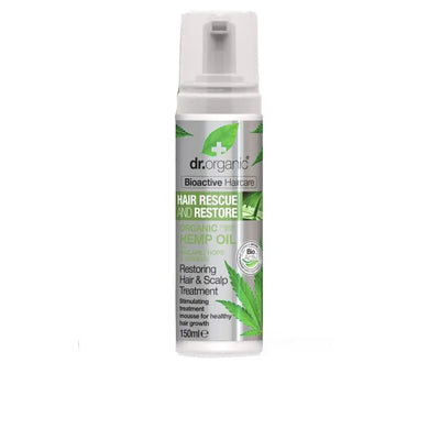 DR. ORGANIC-Tratamento fortalecedor antiqueda RESCUE RESTORE 150 ml.-DrShampoo - Perfumaria e Cosmética