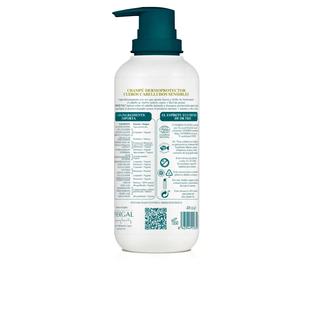 DR. TREE-ECO CUEROS CABELLUDOS SENSIBLES Shampoo 400 ml-DrShampoo - Perfumaria e Cosmética