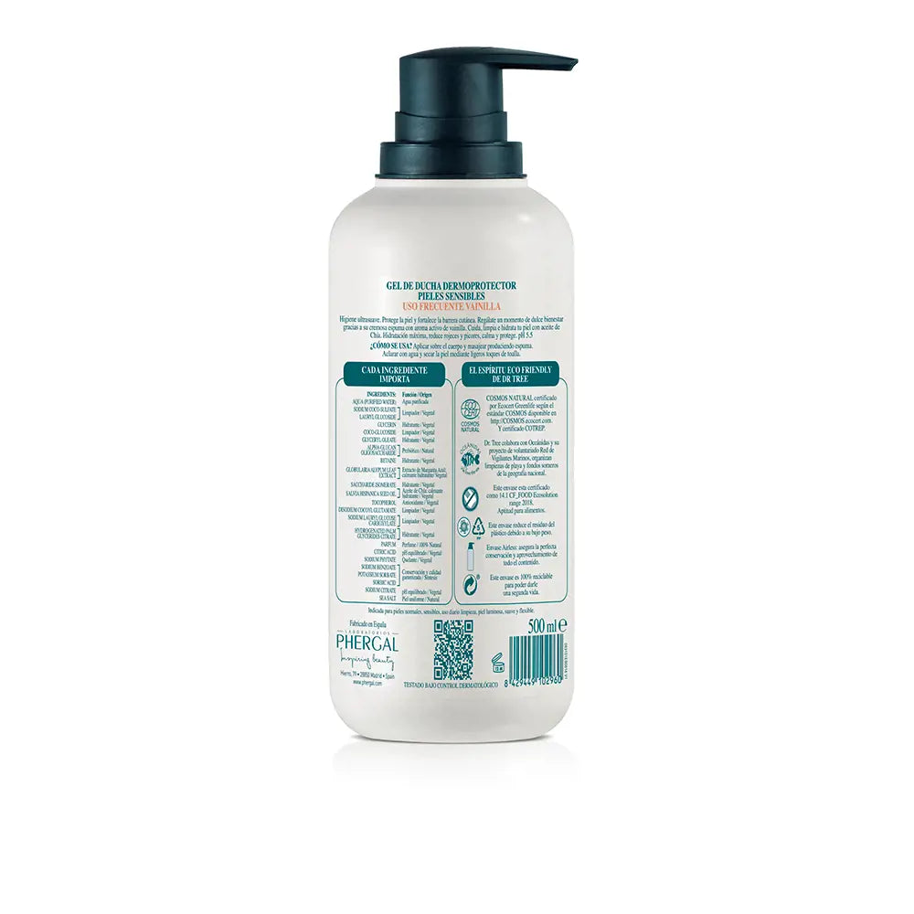 DR. TREE-ECO GEL DE DUCHA uso frecuente 500 ml-DrShampoo - Perfumaria e Cosmética