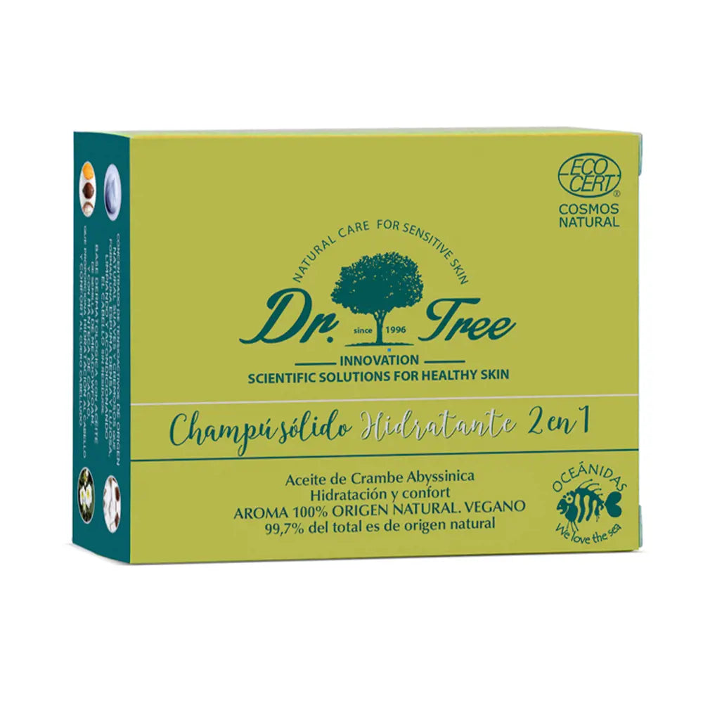 DR. TREE-ECO Shampoo SÓLIDO hidratante 75 gr-DrShampoo - Perfumaria e Cosmética
