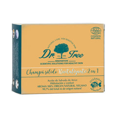 DR. TREE-ECO Shampoo SÓLIDO revitalizante 75 gr-DrShampoo - Perfumaria e Cosmética