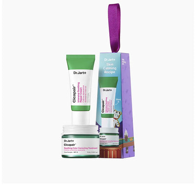 DR.JART+-CONJUNTO DE FÓRMULA PARA PELE CALMANTE CICAPAIR COM 2 UNIDADES-DrShampoo - Perfumaria e Cosmética