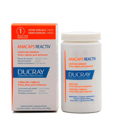 DUCRAY-ANACAPS REACTIV perda de cabelo 90 cápsulas-DrShampoo - Perfumaria e Cosmética