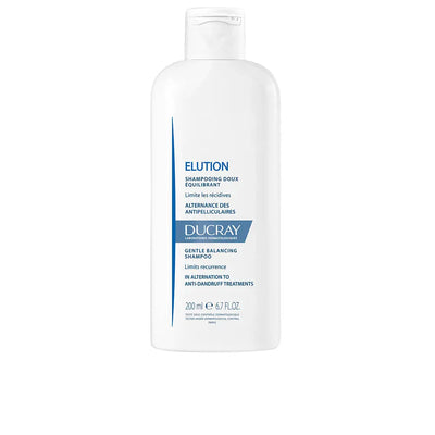 DUCRAY-ELUCION shampoo reequilibrador anticaspa suave 200 ml-DrShampoo - Perfumaria e Cosmética