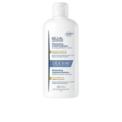 DUCRAY-KELUAL SQUANORM shampoo para caspa seca 400 ml.-DrShampoo - Perfumaria e Cosmética