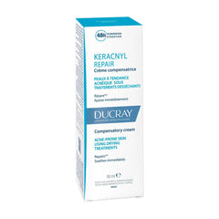 DUCRAY-KERACNYL REPAIR creme antissecado para tratamentos anti-acne 50 ml.-DrShampoo - Perfumaria e Cosmética