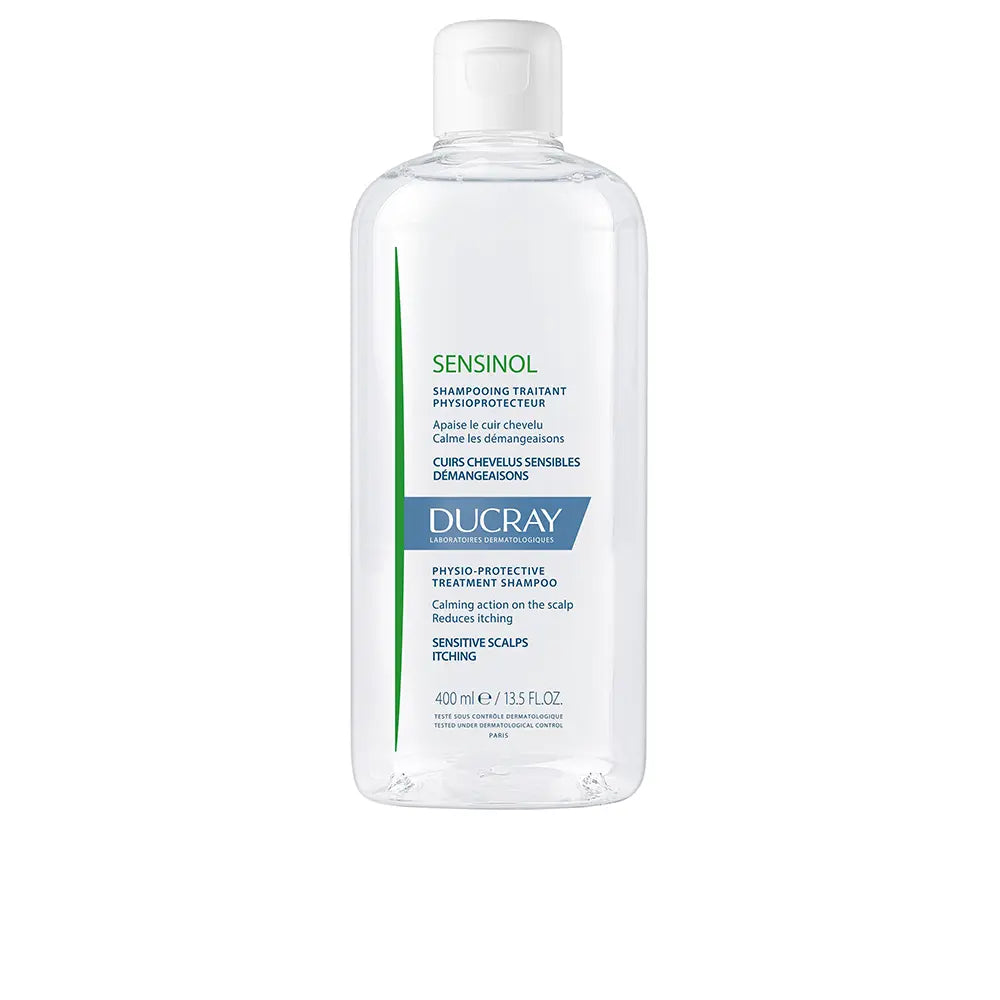 DUCRAY-SENSINOL shampoo anti-coceira fisioprotetor 400 ml-DrShampoo - Perfumaria e Cosmética