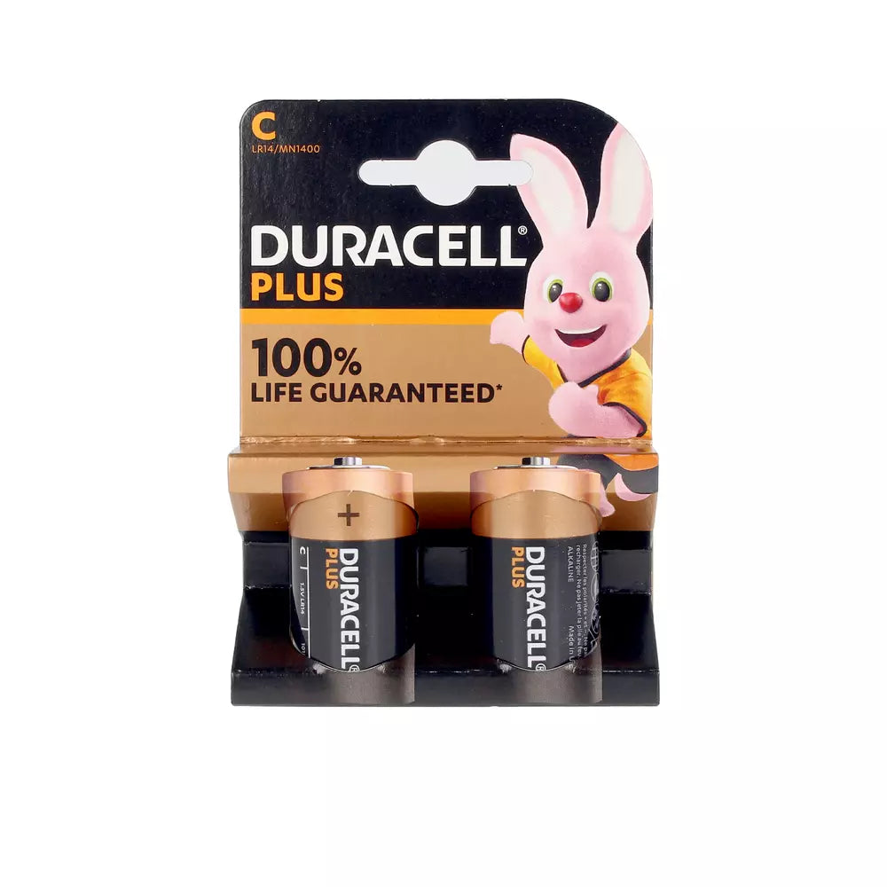 DURACELL-Pacote de baterias DURACELL PLUS POWER LR14/MN1400 x 2 unidades-DrShampoo - Perfumaria e Cosmética