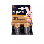 DURACELL-Pacote de baterias DURACELL PLUS POWER LR14/MN1400 x 2 unidades-DrShampoo - Perfumaria e Cosmética