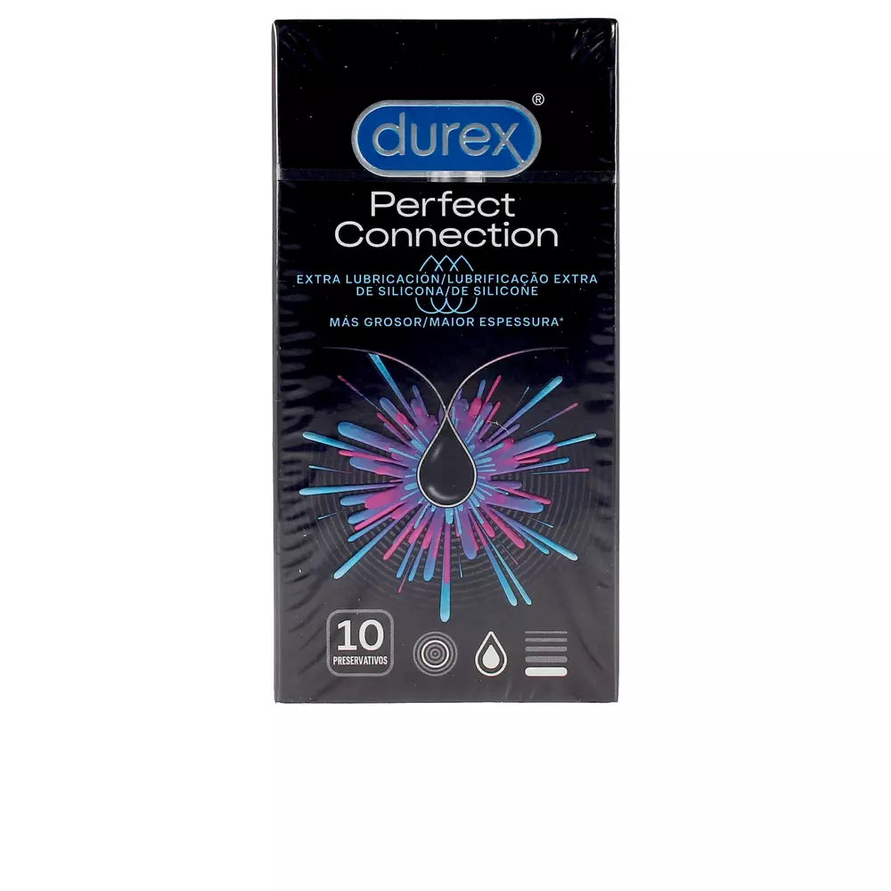 DUREX-CONEXÃO PERFEITA 10 unidades-DrShampoo - Perfumaria e Cosmética