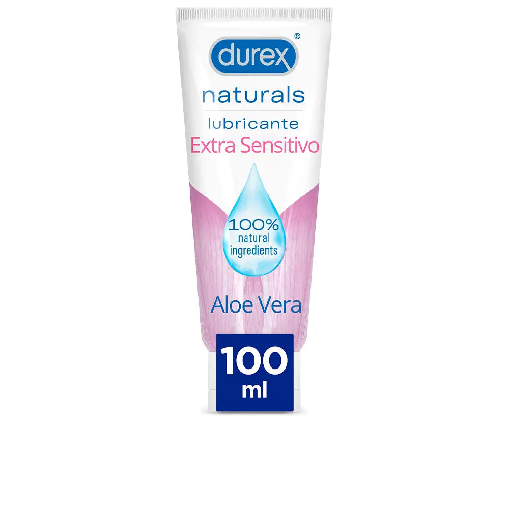 DUREX-Gel lubrificante extra sensível 100% natural 100 ml.-DrShampoo - Perfumaria e Cosmética