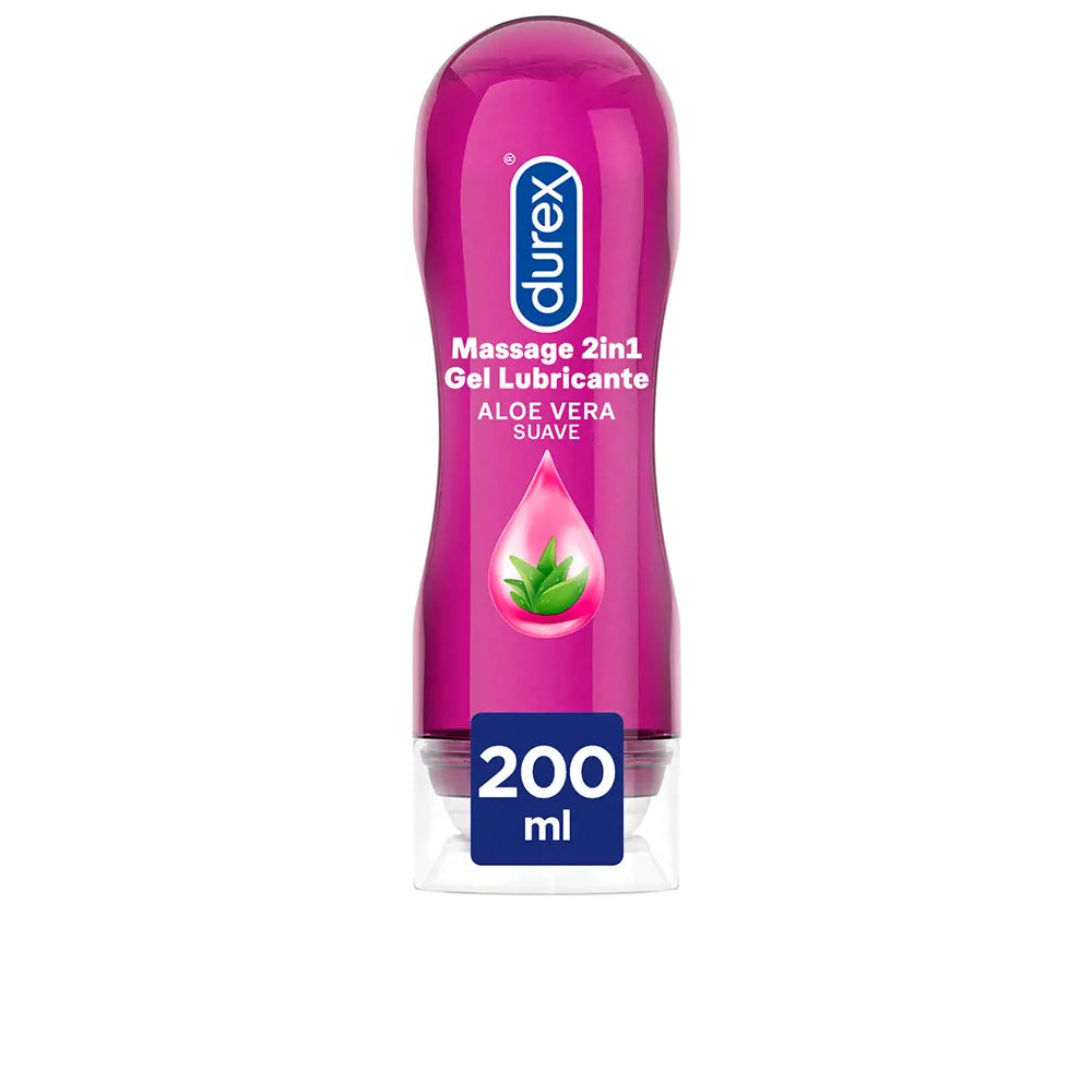 DUREX-MASSAGEM PLAY ALOE VERA gel de massagem e lubrificante 200 ml-DrShampoo - Perfumaria e Cosmética