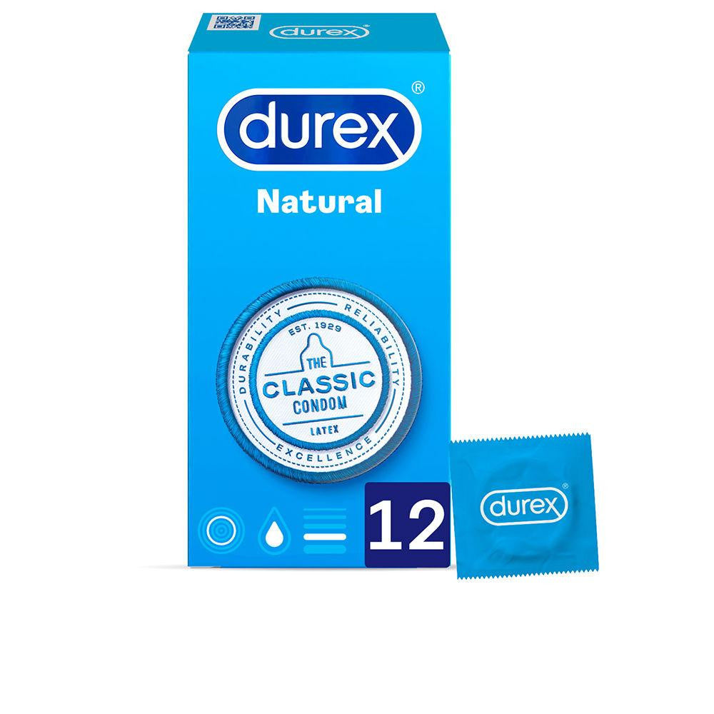 DUREX-NATURAL condoms 12 units-DrShampoo - Perfumaria e Cosmética