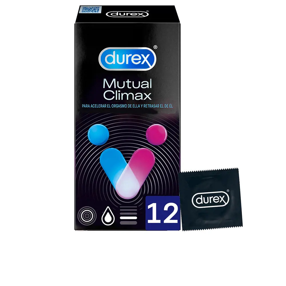 DUREX-Preservativos MUTUAL CLIMAX 12 unidades-DrShampoo - Perfumaria e Cosmética